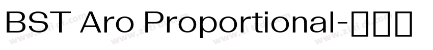 BST Aro Proportional字体转换 BST Aro Proportional字体转换
